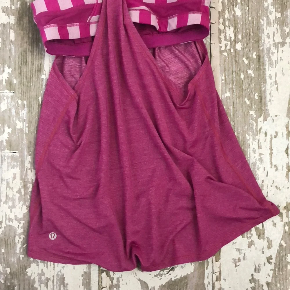 Lululemon Striped Workout Tank - Picture 3 of 6
